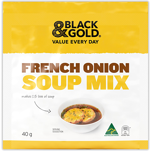 Black & Gold French Onion Soup Mix 40g