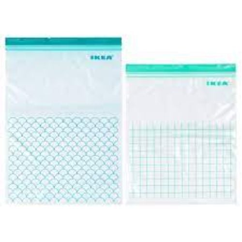 Istad Resealable Bag Green 30 Pack - 15 x 4.5L & 15 x 6L