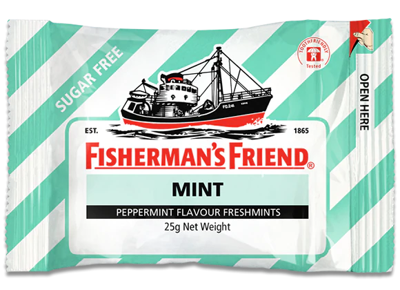Fisherman's Friend Mint Peppermint Flavour Freshmint 99% Sugar Free Lozenges 25g