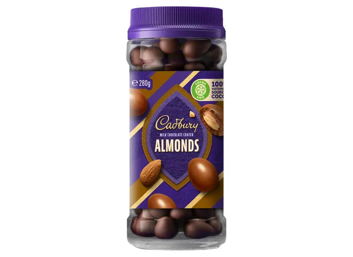 Cadbury Milk Chocolate Coated Almonds 280g