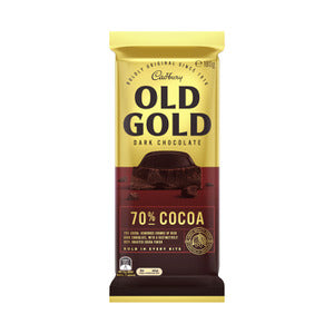 Cadbury Chocolate Block Old Gold 70% Cocoa 180g