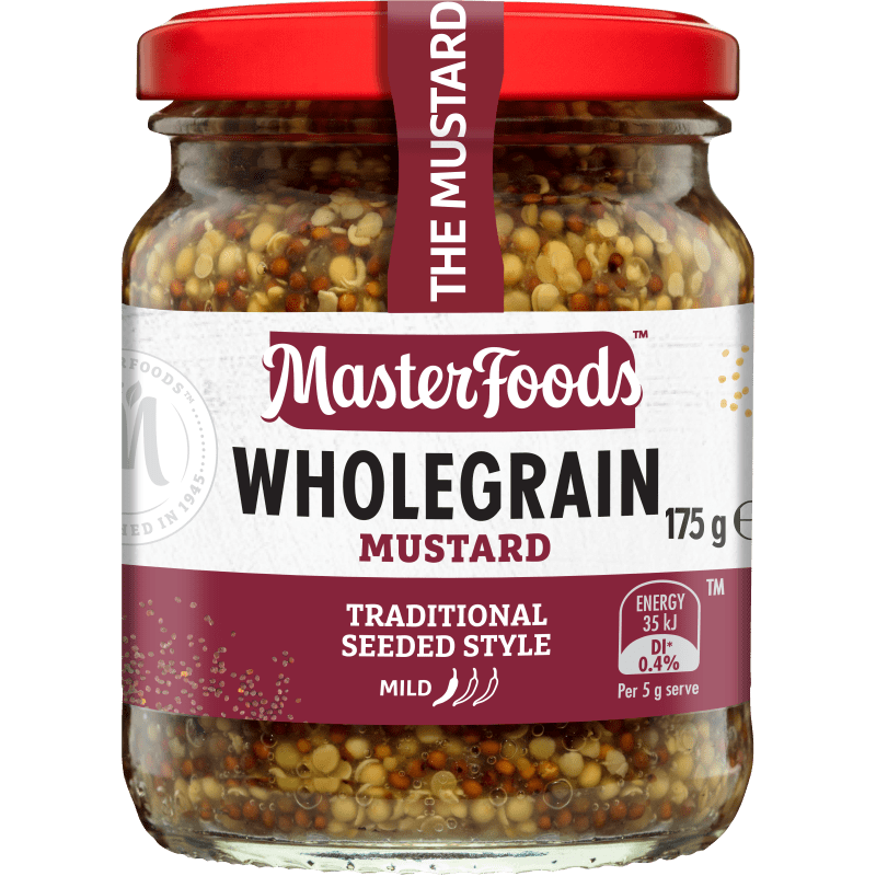 Masterfoods Wholegrain Mustard 175g