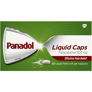 Panadol Liquid Caps 20pk