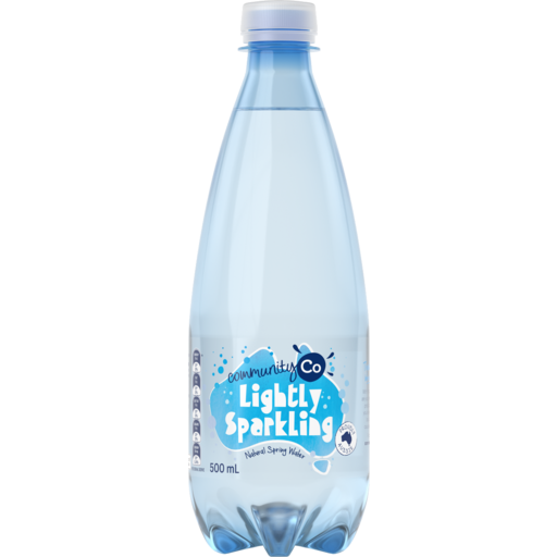 Community Co Sparkling Water 500ml x 12pk