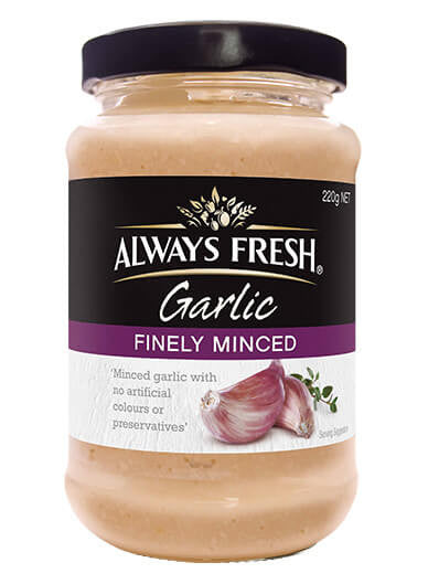 Always Fresh Minced Garlic 220g